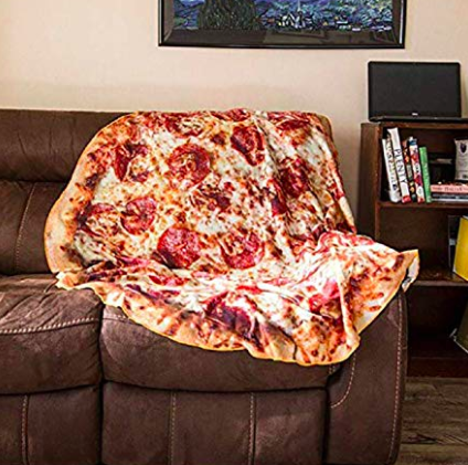 Pizza Blanket - Useless Things to Buy!