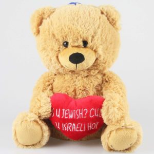 Jewish Valentines Day Plush Bear