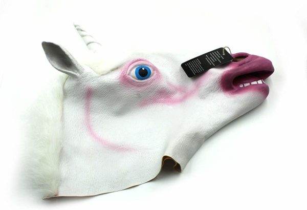 creepy unicorn mask