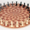 3 man chess board